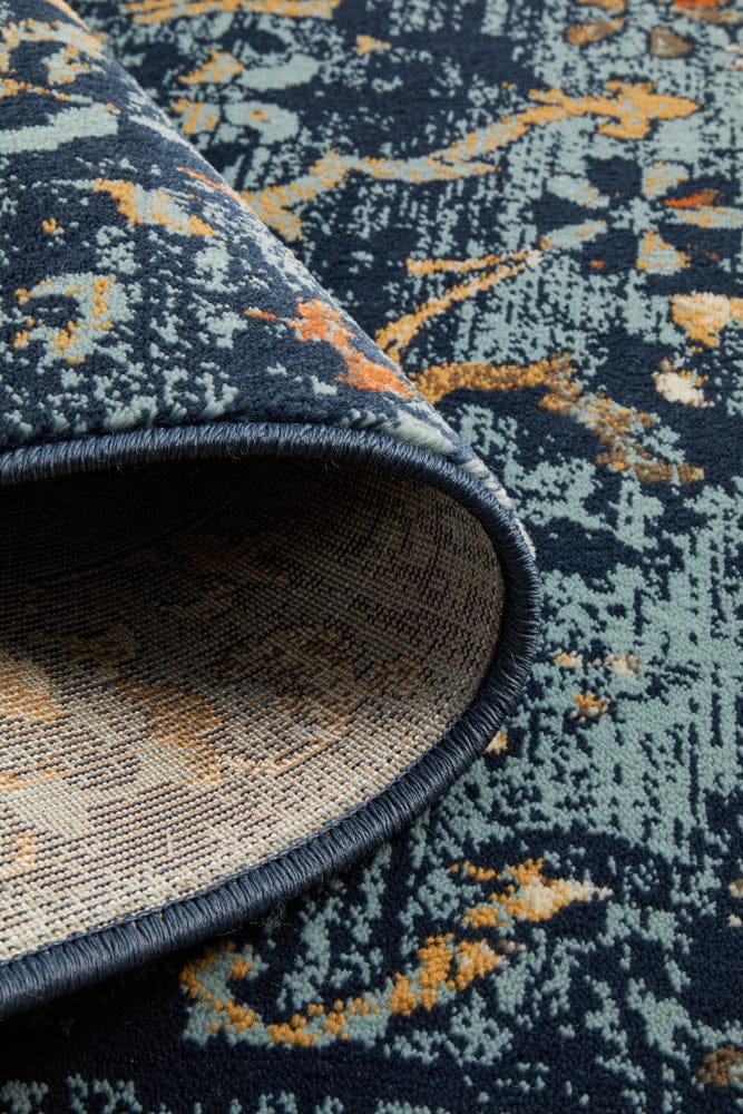 Rug Culture Rugs Oxford Stem Navy Rug