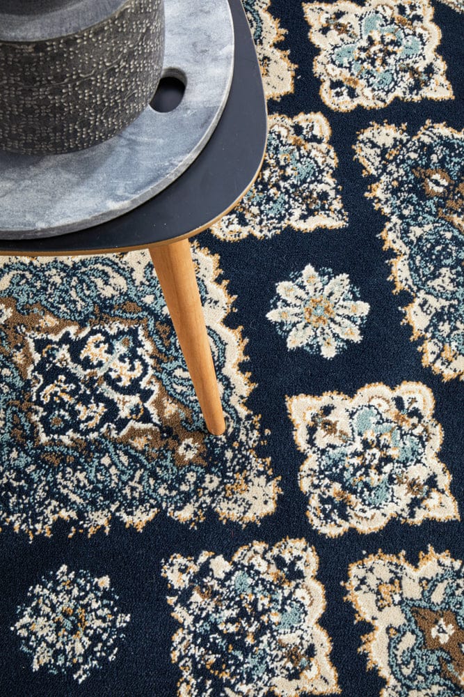 Rug Culture Rugs Oxford Timeline Navy Rug