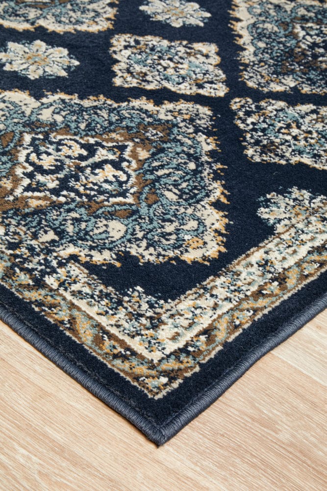 Rug Culture Rugs Oxford Timeline Navy Rug