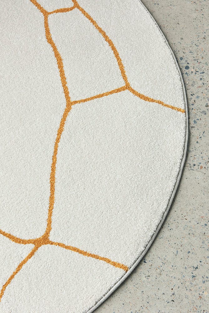 RUG CULTURE Rugs Paradise Amy Gold Round