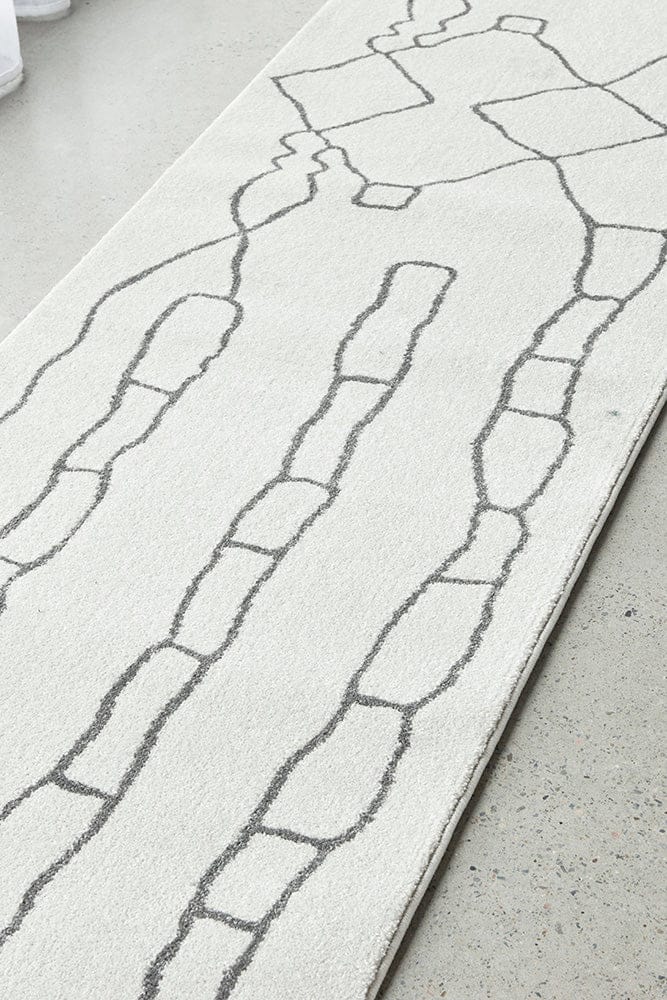 RUG CULTURE Rugs Paradise Amy Grey Runner