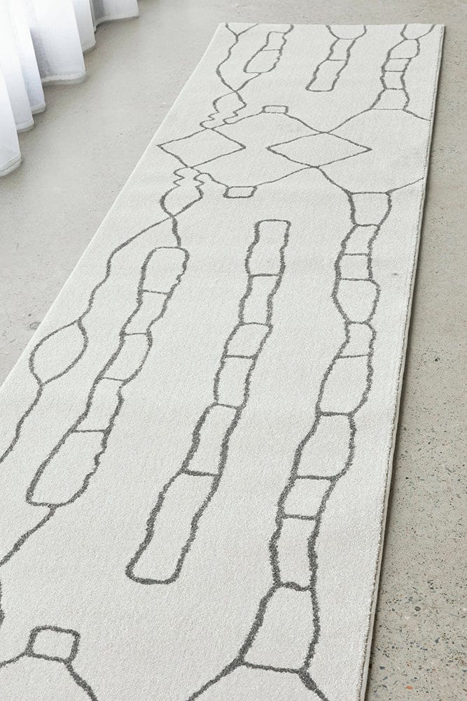 RUG CULTURE Rugs Paradise Amy Grey Runner