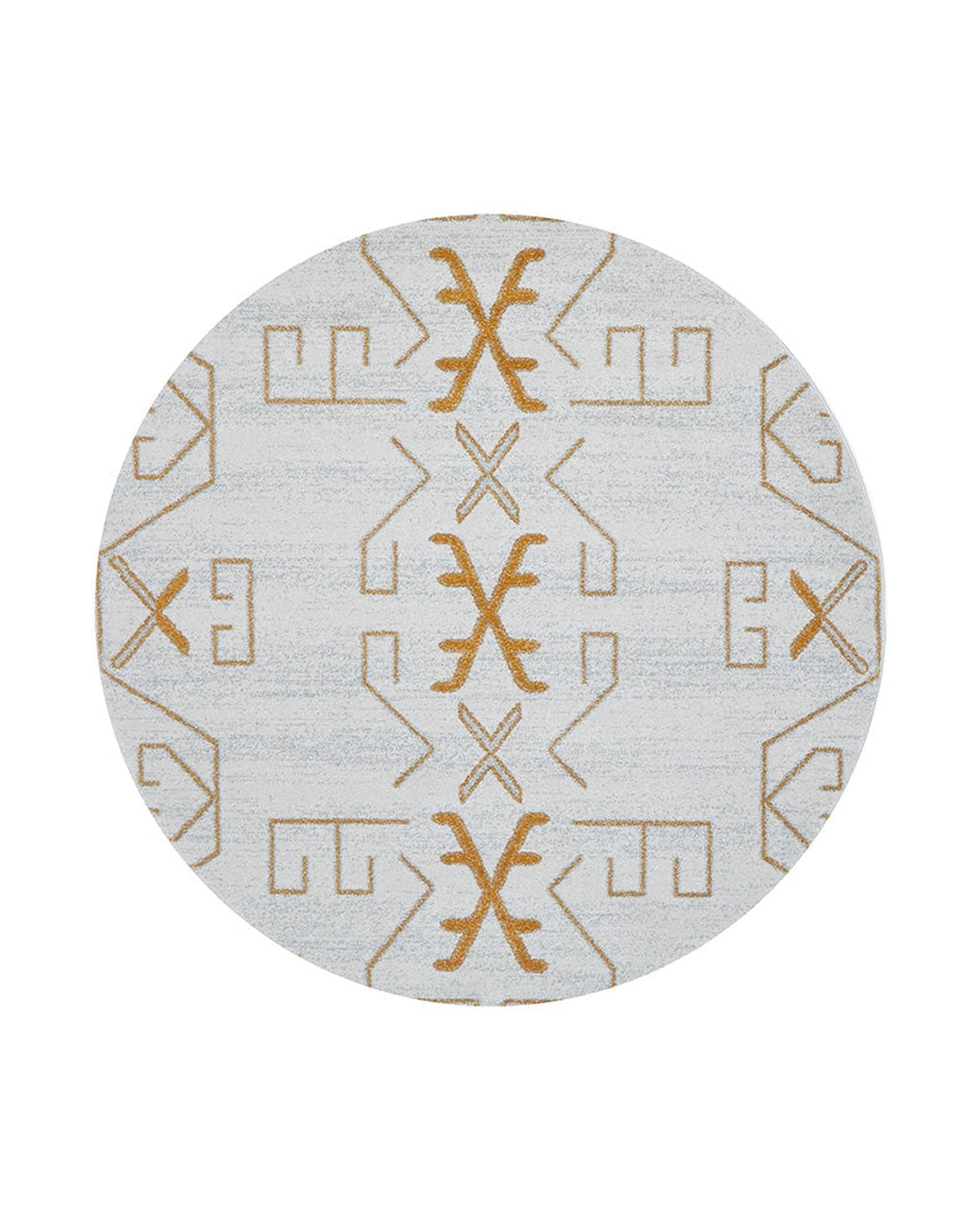 RUG CULTURE Rugs Paradise Cala Gold Round