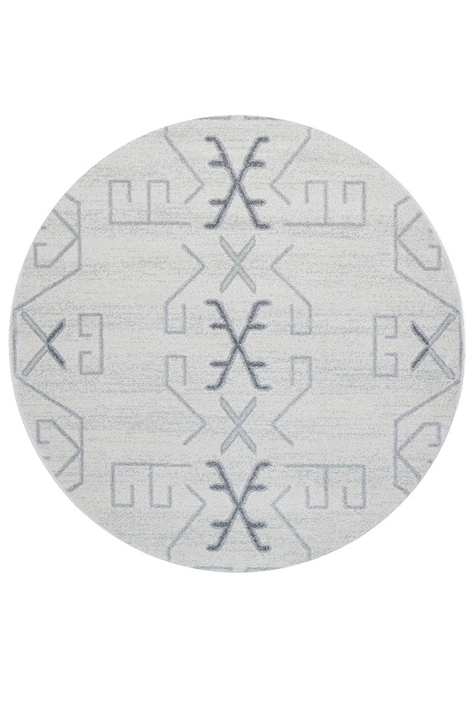 RUG CULTURE Rugs Paradise Cala Grey Round