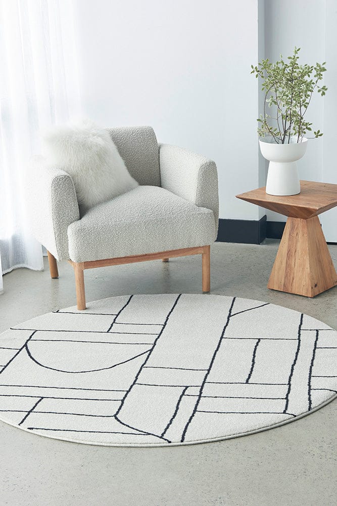 RUG CULTURE Rugs Paradise Fluer Round