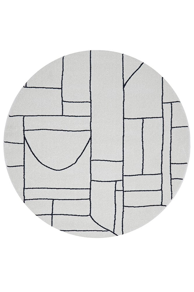 RUG CULTURE Rugs Paradise Fluer Round