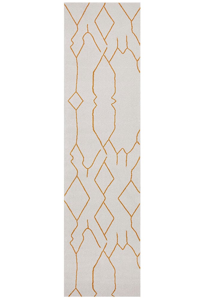 RUG CULTURE Rugs Paradise Ivy Gold Runner