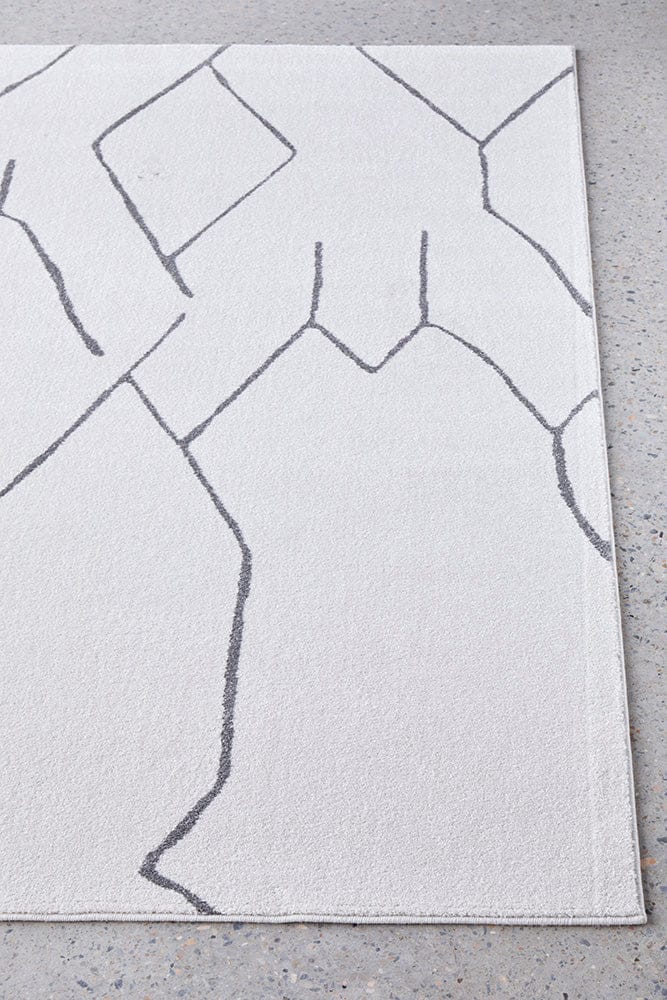 RUG CULTURE Rugs Paradise Ivy Grey