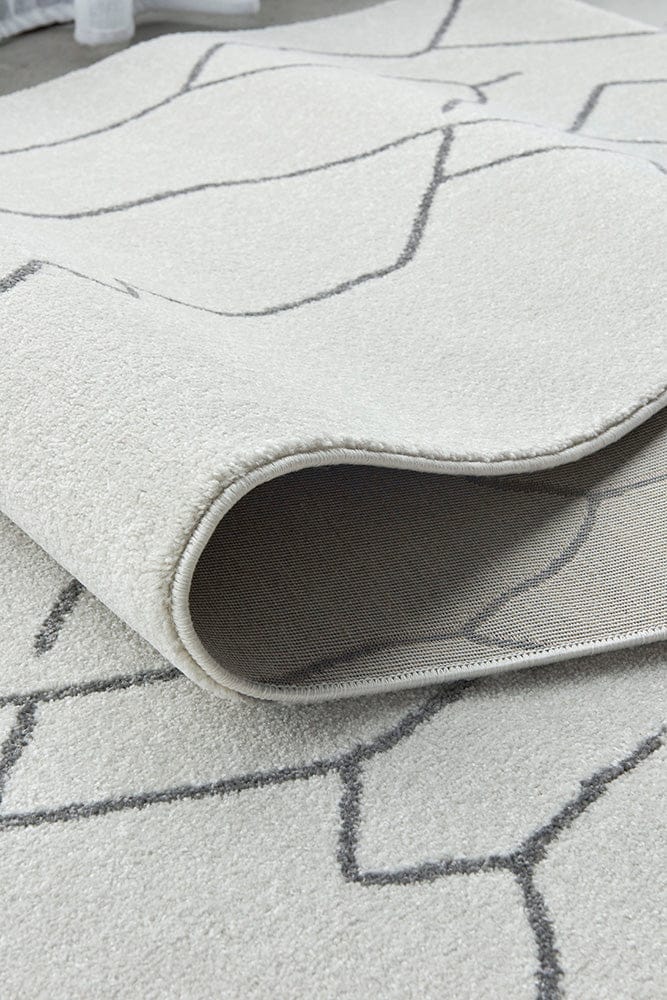 RUG CULTURE Rugs Paradise Ivy Grey Runner