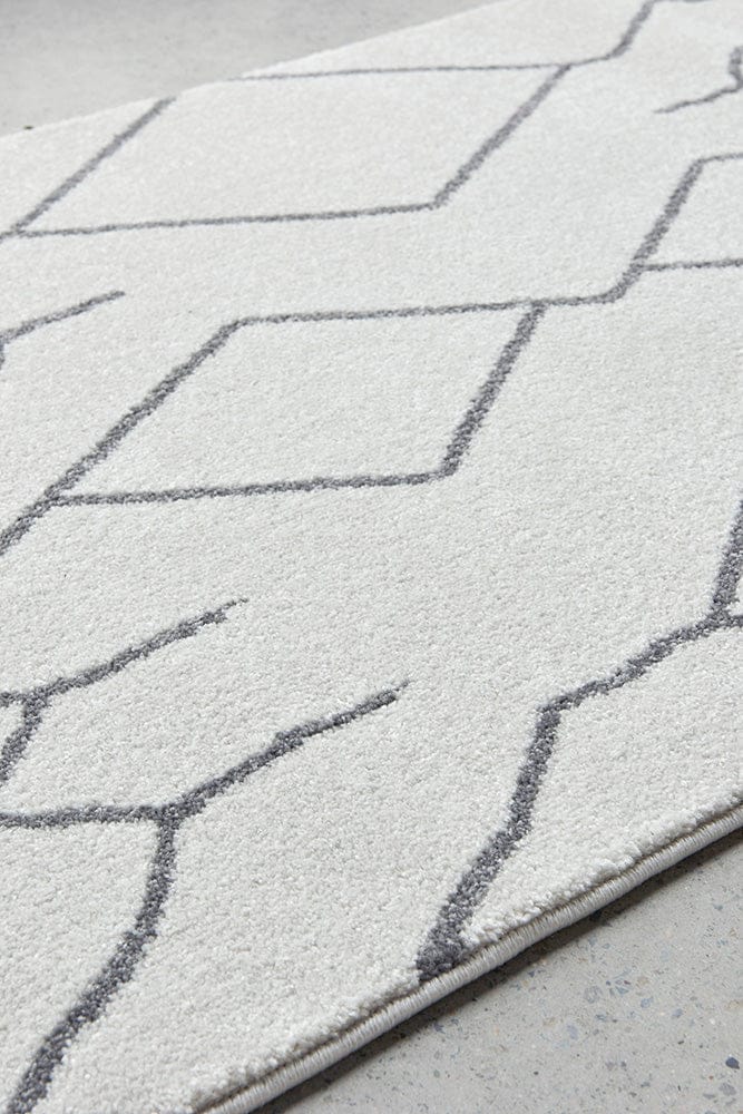 RUG CULTURE Rugs Paradise Ivy Grey Runner
