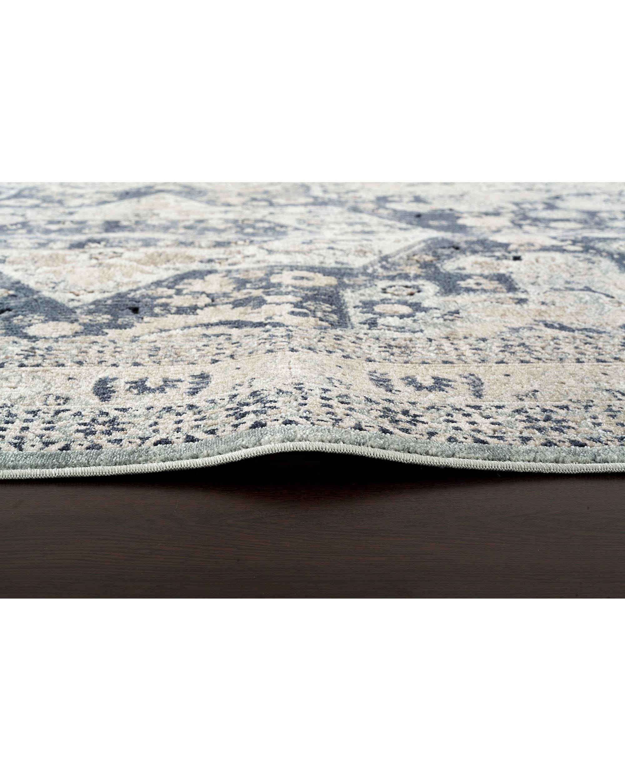 Rug Culture Rugs Providence Esquire Brushed Traditional Blue Rug