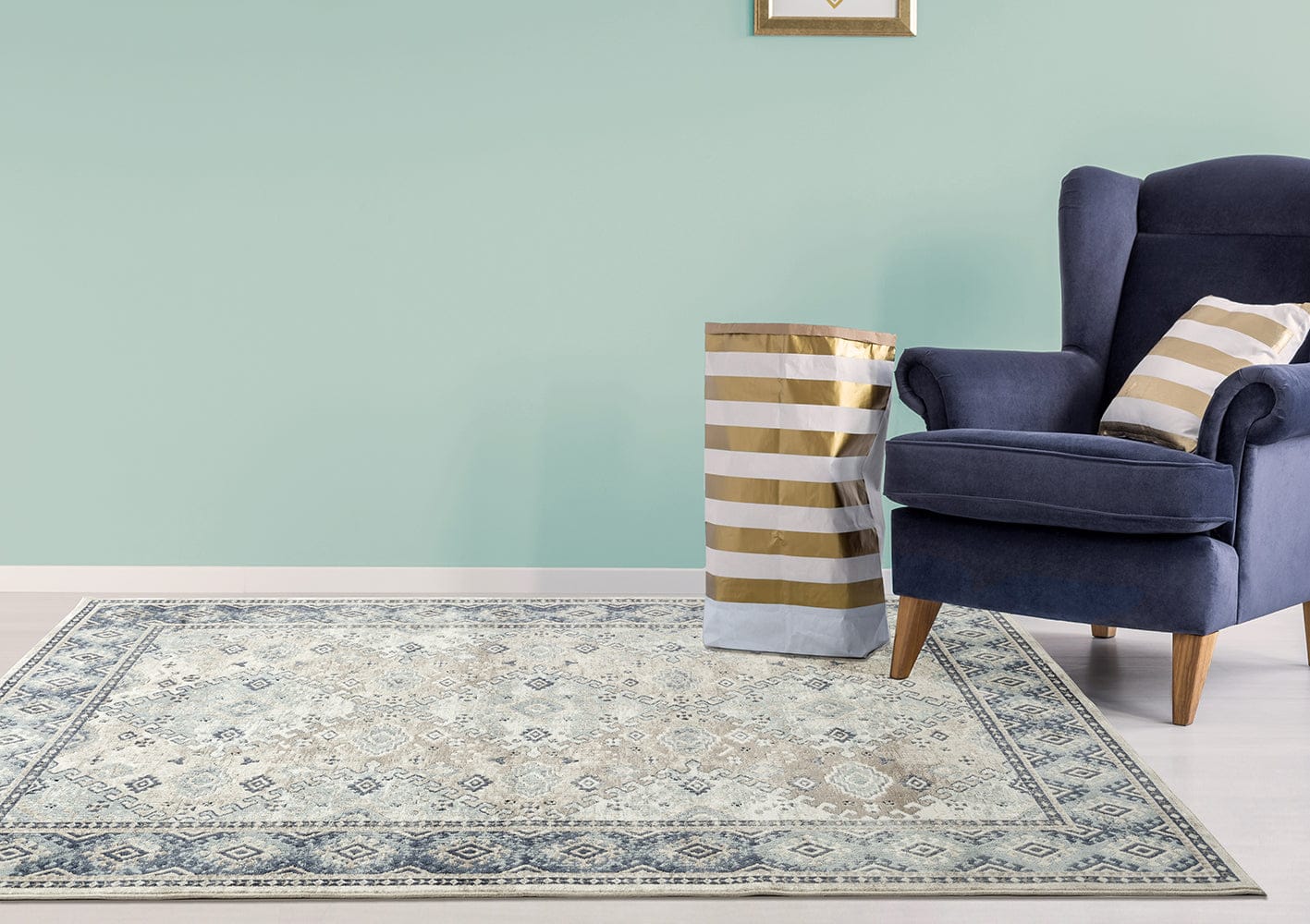 Rug Culture Rugs Providence Esquire Melbourne Traditional Beige Rug