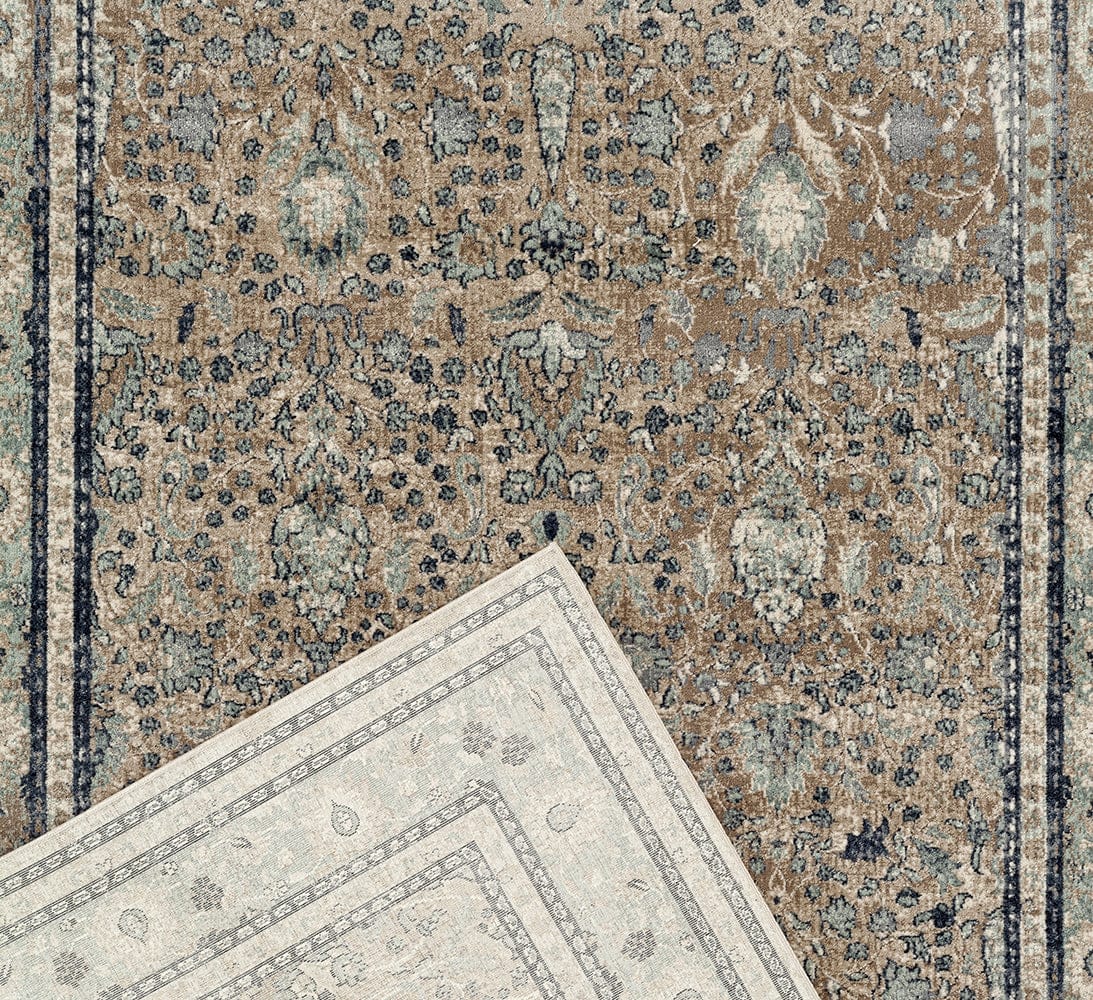 Rug Culture Rugs Providence Esquire Rim Traditional Beige Rug