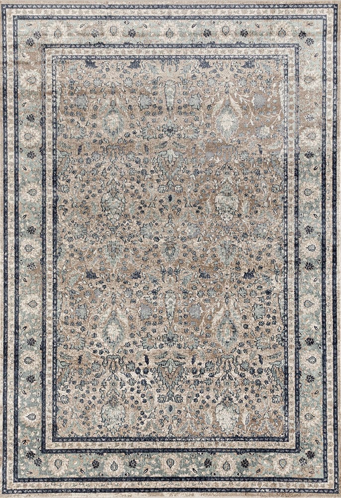 Rug Culture Rugs Providence Esquire Rim Traditional Beige Rug