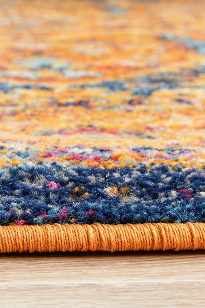 Rug Culture Rugs Radiance 400 Rust Round Rug