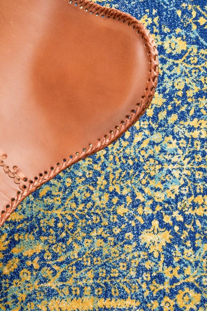 Rug Culture Rugs Radiance 411 Royal Blue Rug