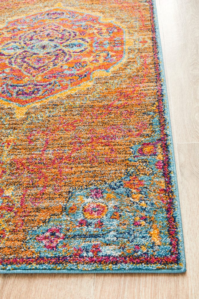 Rug Culture Rugs Radiance 422 Tangerine Runner Rug