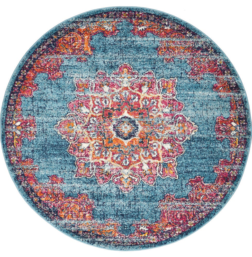 Rug Culture Rugs Radiance 433 Marine Round Rug
