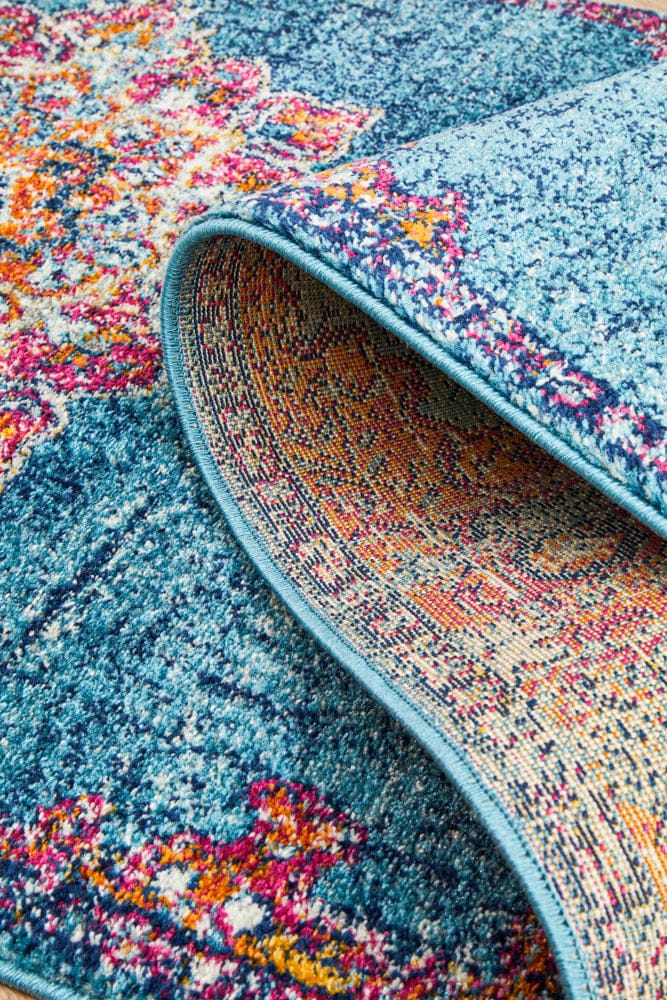 Rug Culture Rugs Radiance 433 Marine Runner Rug