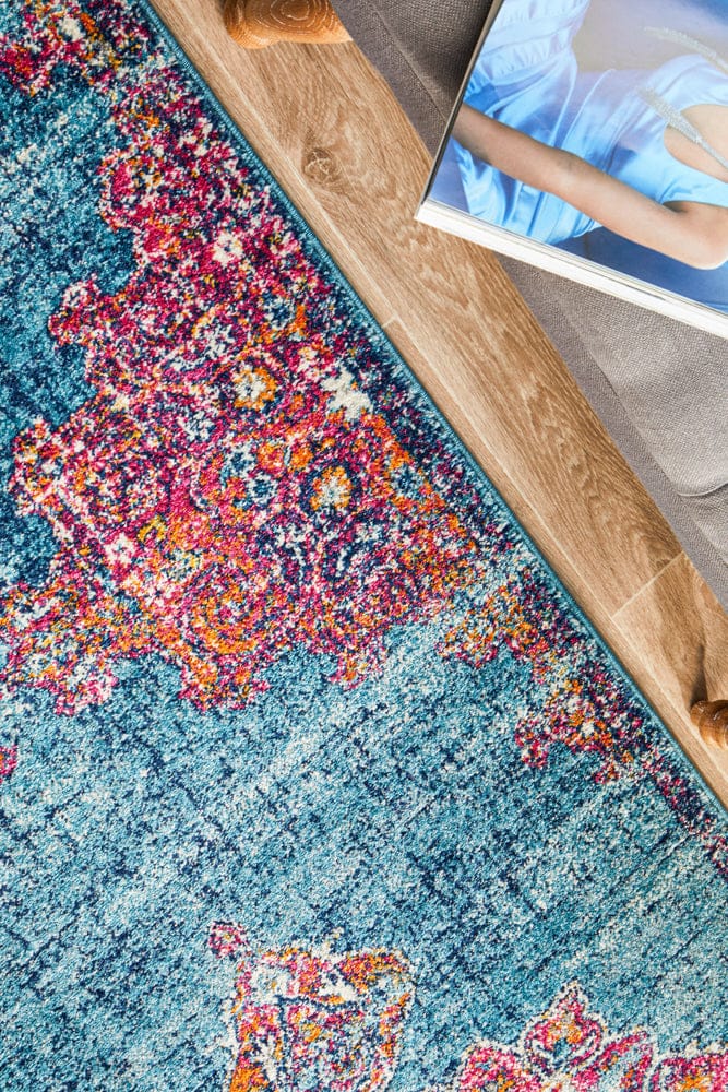 Rug Culture Rugs Radiance 433 Marine Runner Rug