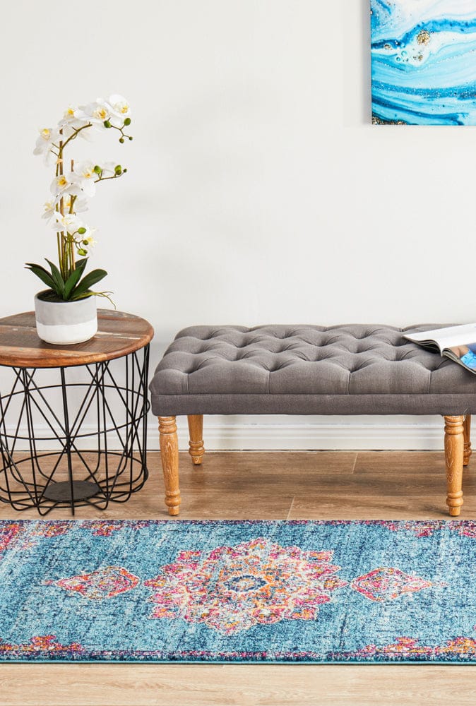 Rug Culture Rugs Radiance 433 Marine Runner Rug
