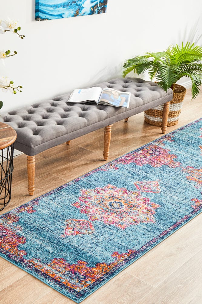 Rug Culture Rugs Radiance 433 Marine Runner Rug