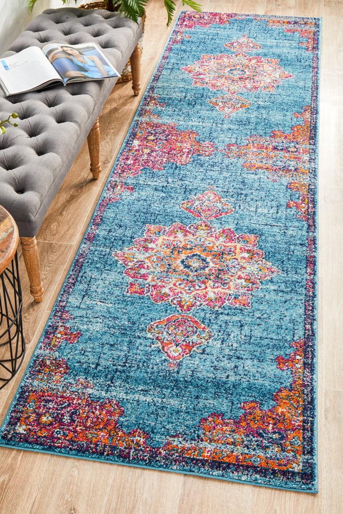 Rug Culture Rugs Radiance 433 Marine Runner Rug