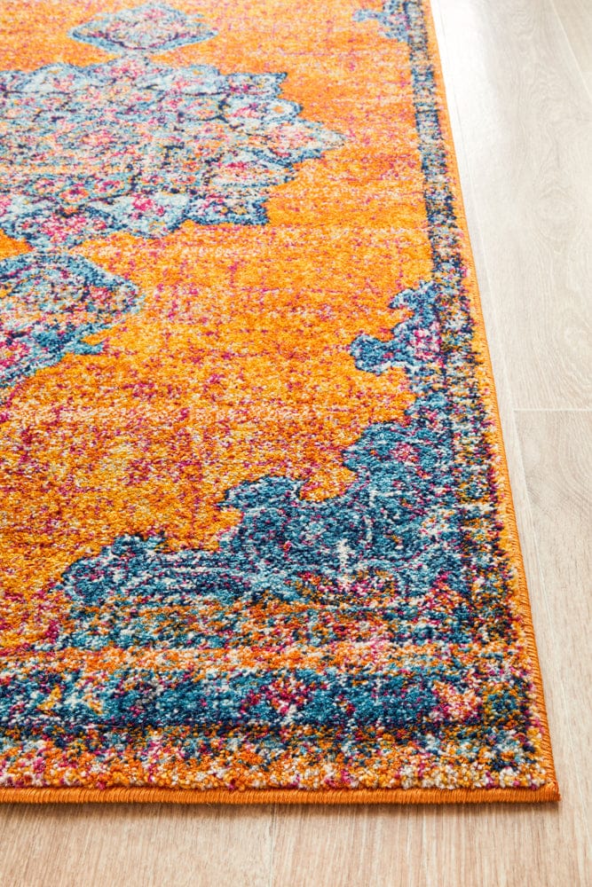 Rug Culture Rugs Radiance 433 Rust Runner Rug