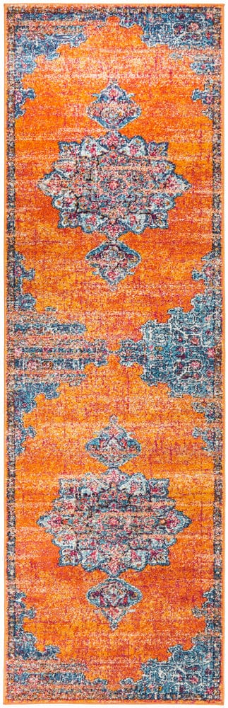 Rug Culture Rugs Radiance 433 Rust Runner Rug