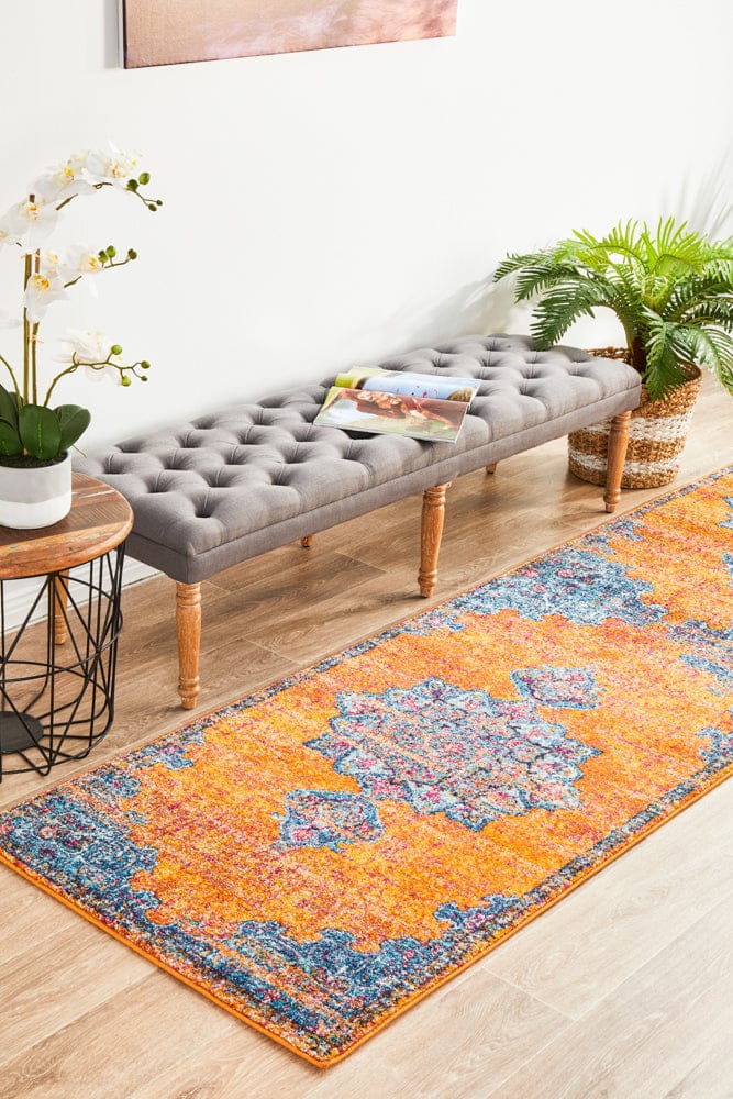 Rug Culture Rugs Radiance 433 Rust Runner Rug