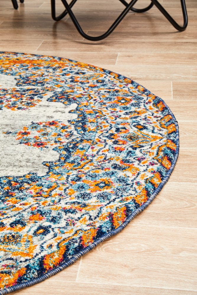 Rug Culture Rugs Radiance 555 Bone Round Rug