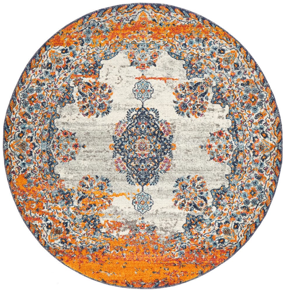 Rug Culture Rugs Radiance 555 Bone Round Rug