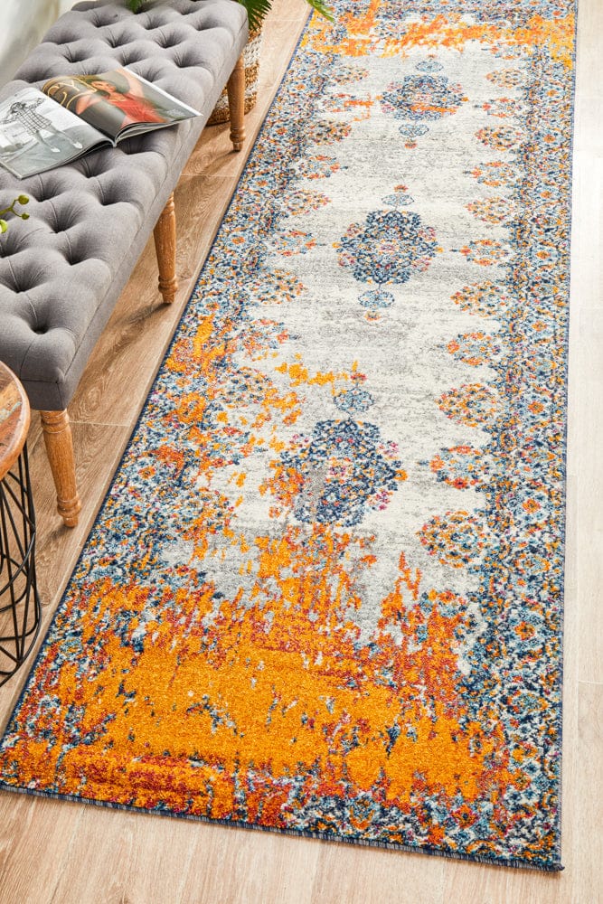Rug Culture Rugs Radiance 555 Bone Runner Rug