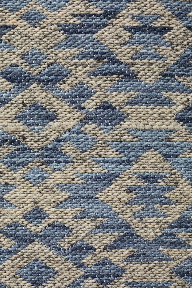 Rug Culture Rugs Relic Harvey Blue Natural Rug