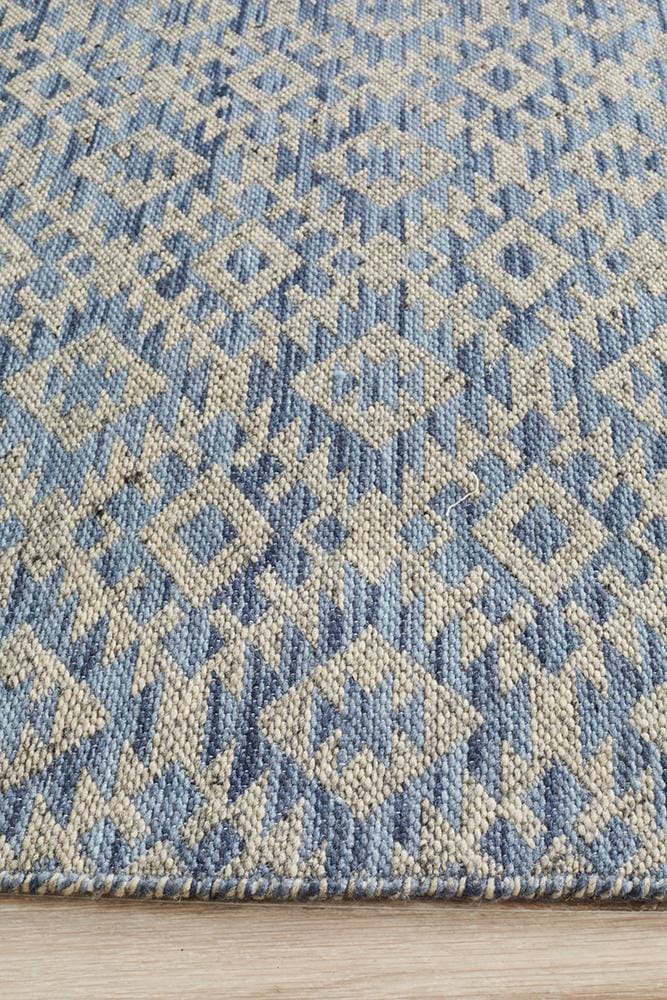 Rug Culture Rugs Relic Harvey Blue Natural Rug
