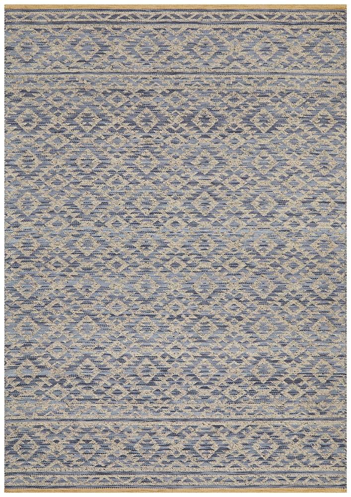 Rug Culture Rugs Relic Harvey Blue Natural Rug