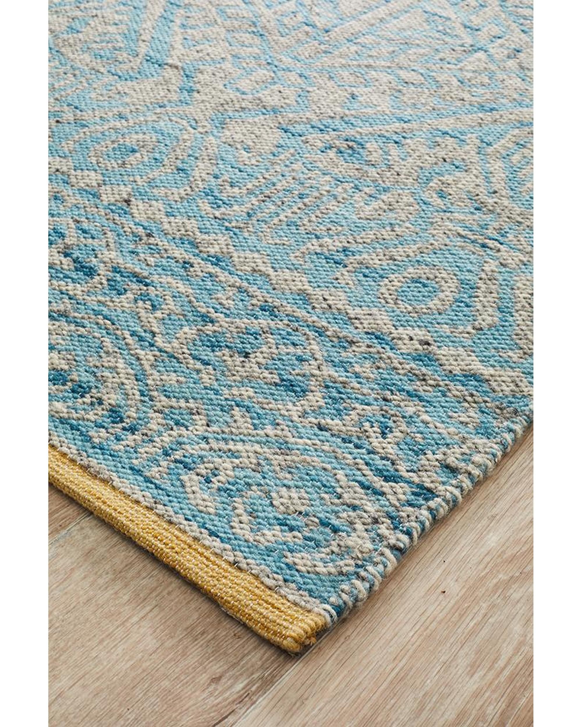 Rug Culture Rugs Relic Hunter Blue Grey Rug