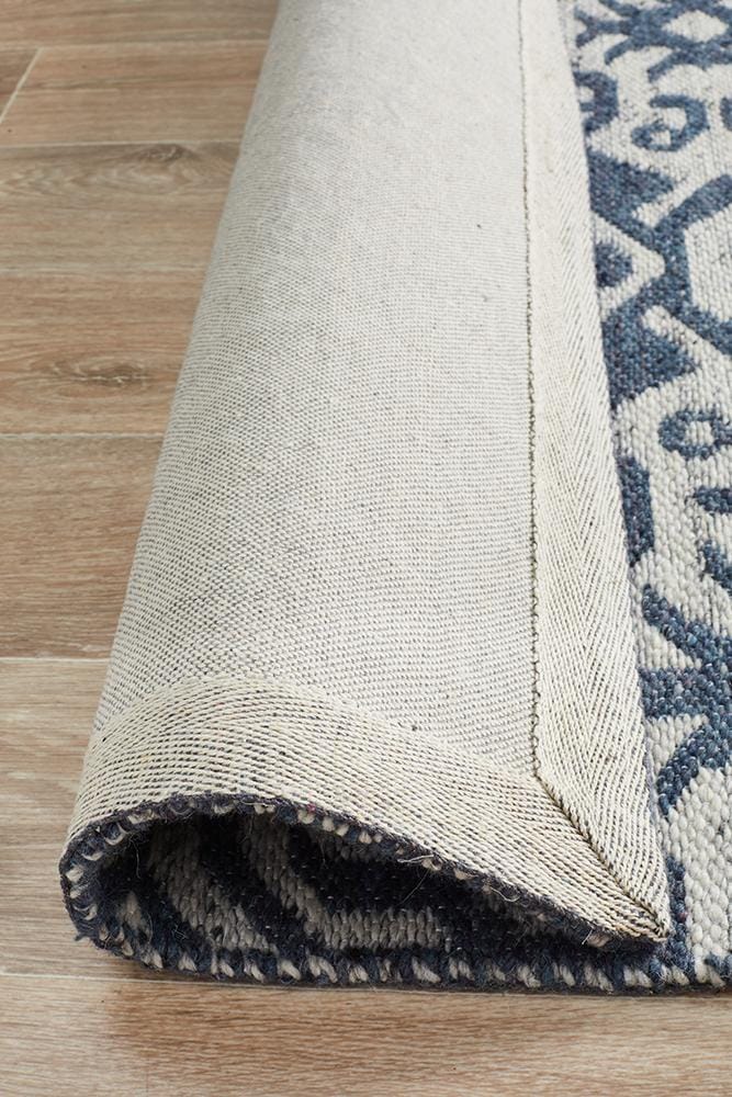 Rug Culture Rugs Relic Kian Silver Navy Rug