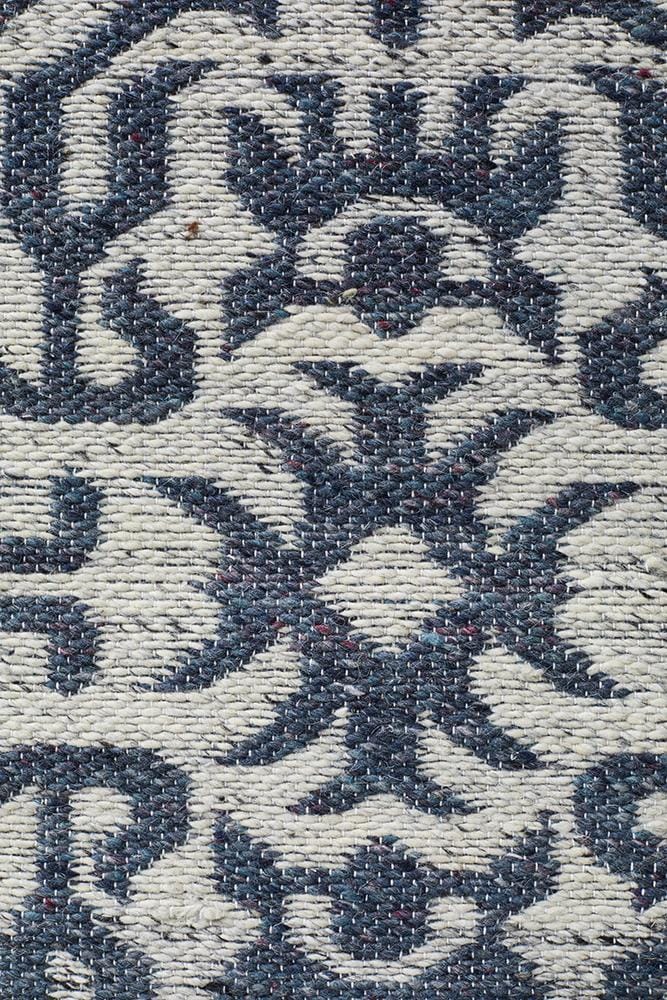 Rug Culture Rugs Relic Kian Silver Navy Rug