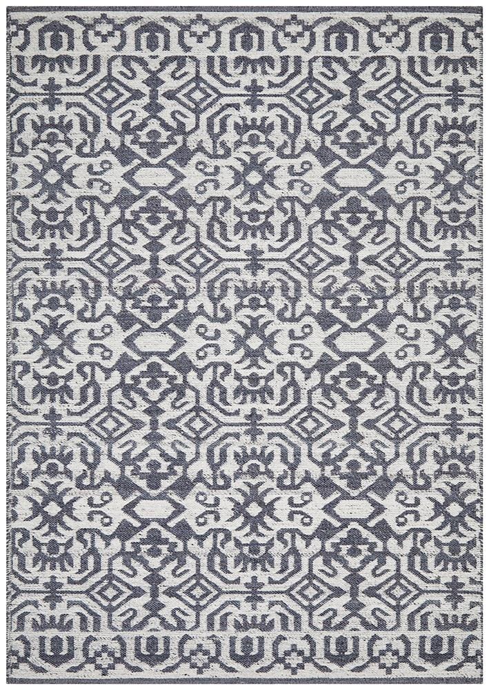 Rug Culture Rugs Relic Kian Silver Navy Rug