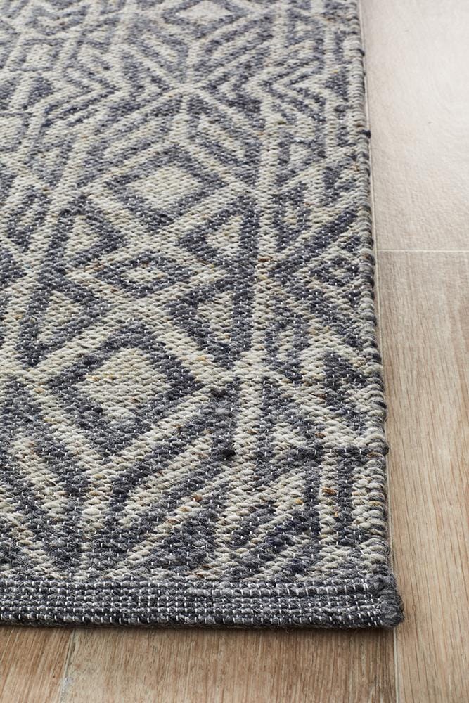 Rug Culture Rugs Relic Sammy Graphite Cobolt Rug