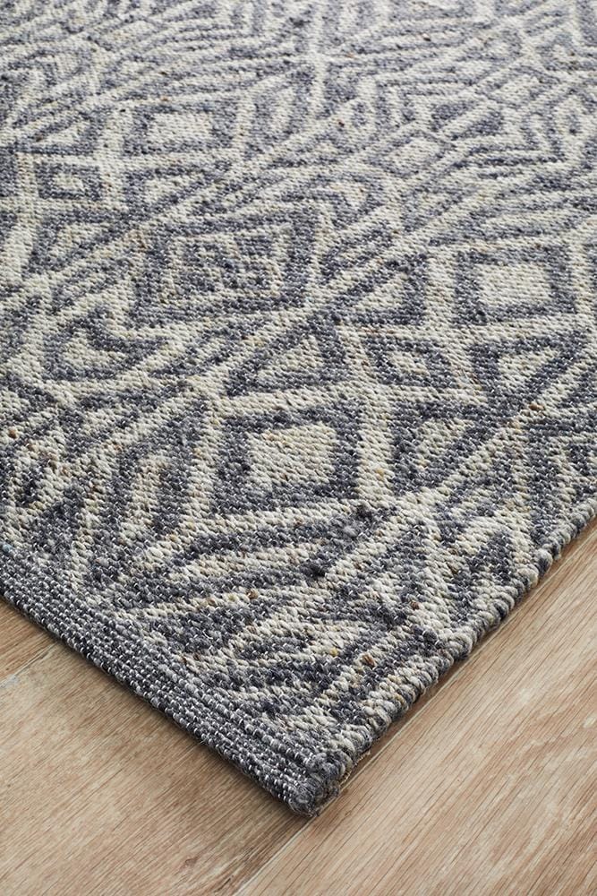 Rug Culture Rugs Relic Sammy Graphite Cobolt Rug