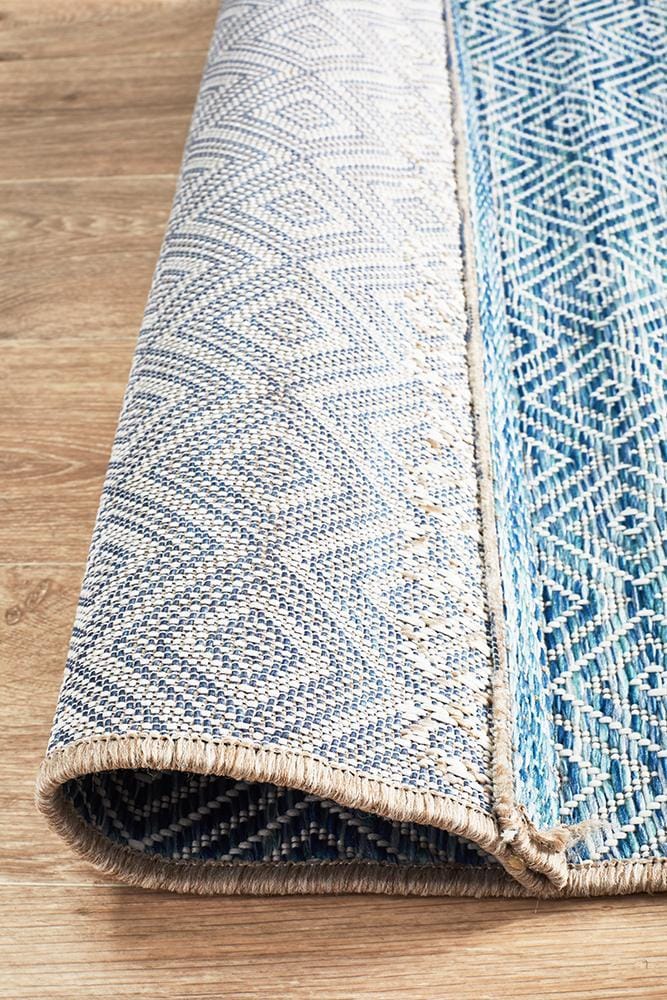 Rug Culture Rugs Rug Culture Terrace 5500 Blue Runner Rug