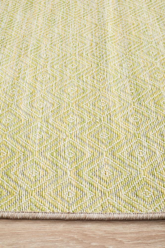 Rug Culture Rugs Rug Culture Terrace 5500 Green Runner Rug
