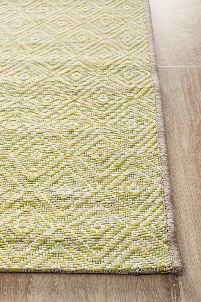 Rug Culture Rugs Rug Culture Terrace 5500 Green Runner Rug