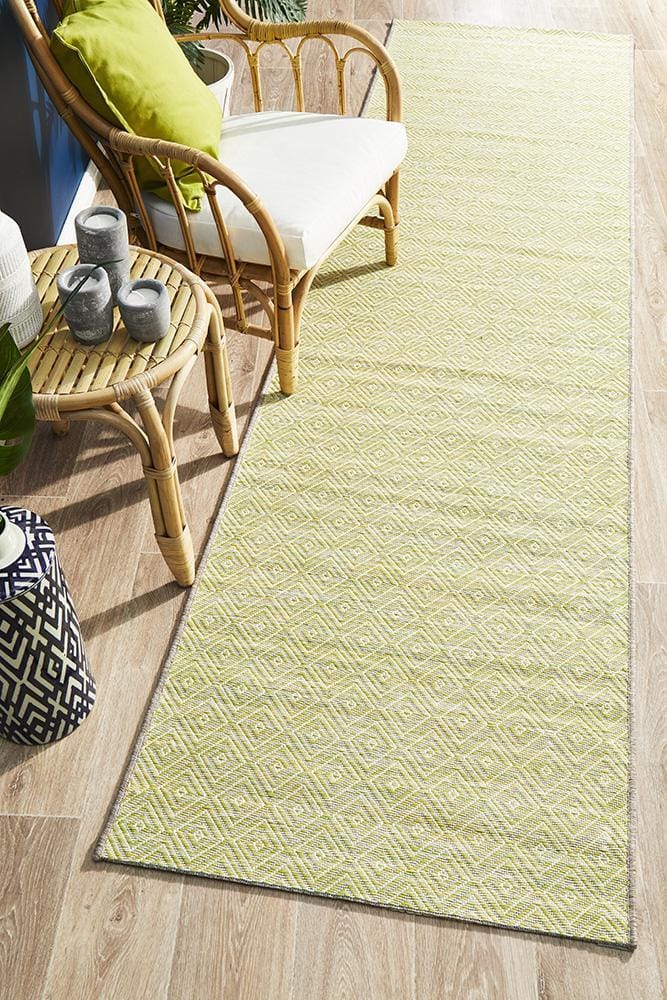 Rug Culture Rugs Rug Culture Terrace 5500 Green Runner Rug