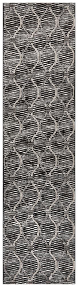 Rug Culture Rugs Rug Culture Terrace 5501 Black Runner Rug