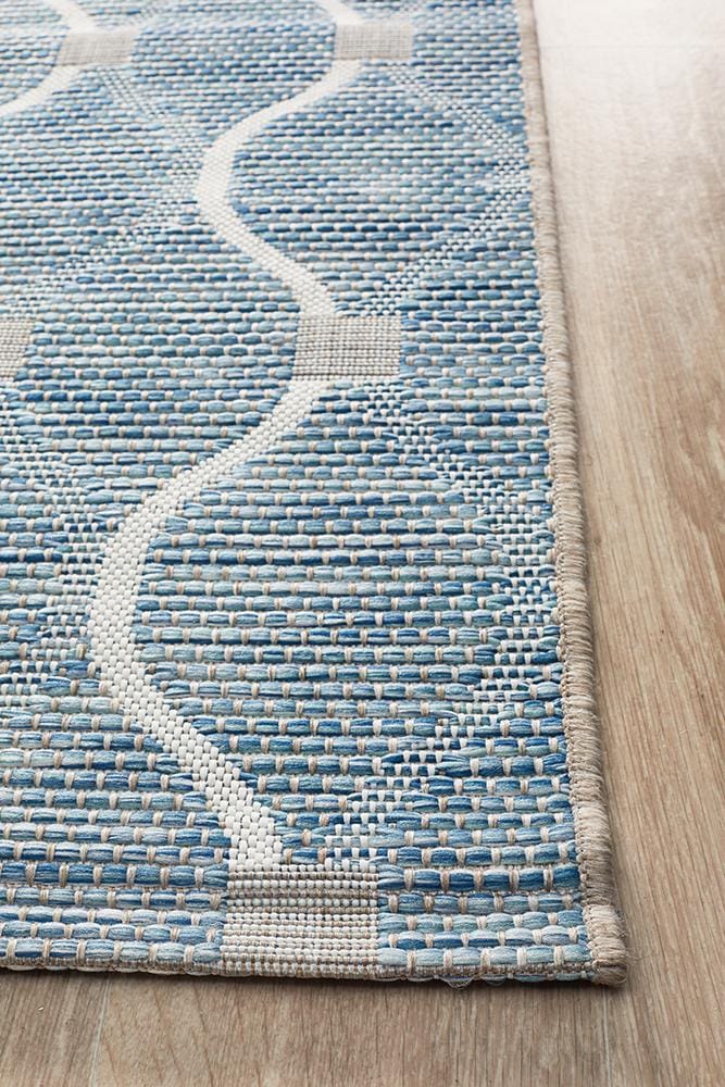 Rug Culture Rugs Rug Culture Terrace 5501 Blue Runner Rug