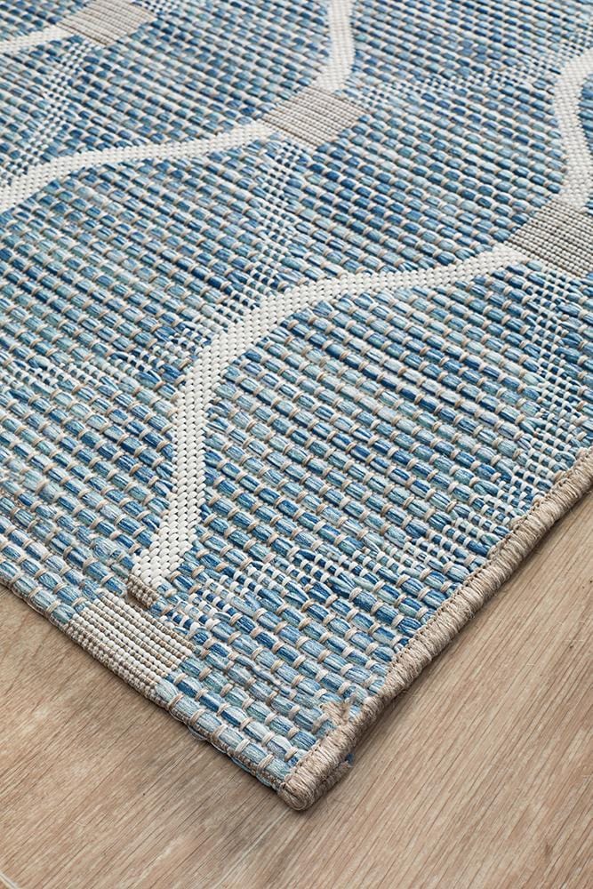 Rug Culture Rugs Rug Culture Terrace 5501 Blue Runner Rug