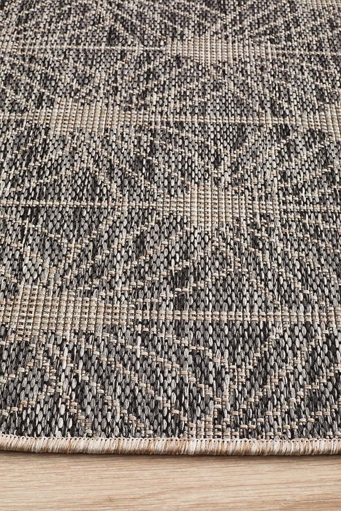 Rug Culture Rugs Rug Culture Terrace 5502 Black Runner Rug